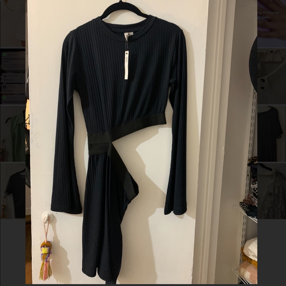 ASOS side cut out dress